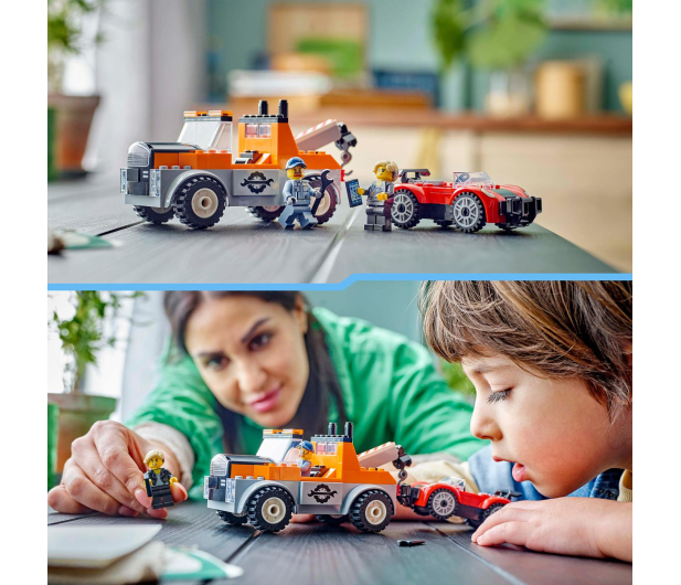 LEGO CITY 60435 Samochód pomocy drogowej i naprawa sportowego auta - 1248580 - zdjęcie 5